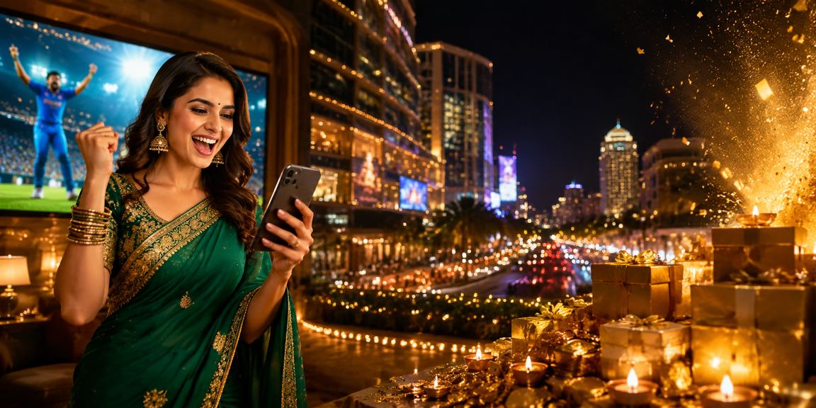 Bangalore MG Road with casino app advertisement