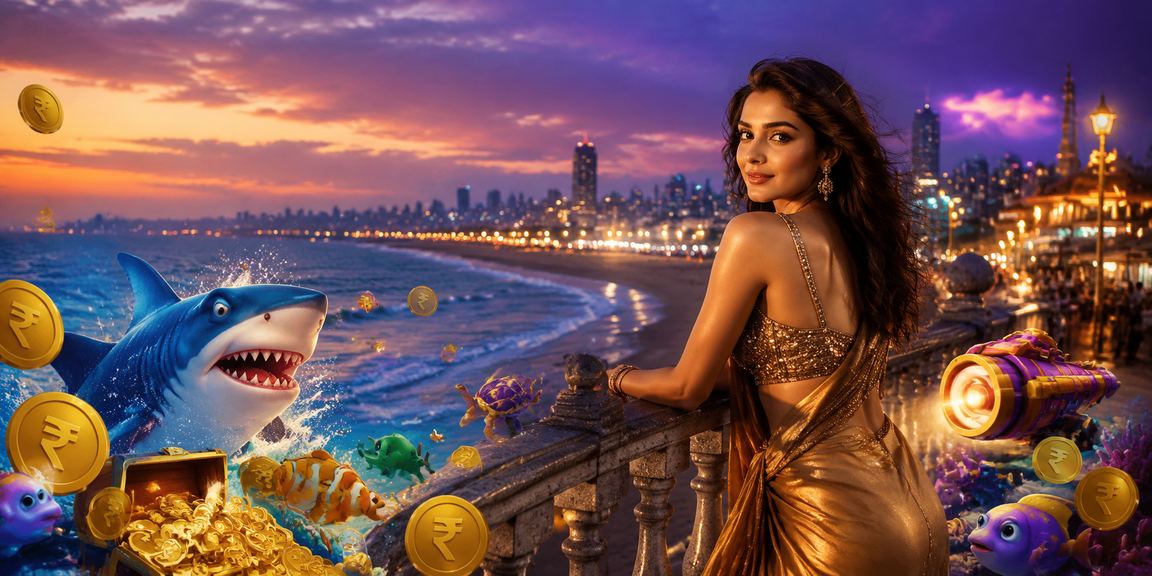 View of Chennai Marina Beach with mobile casino players